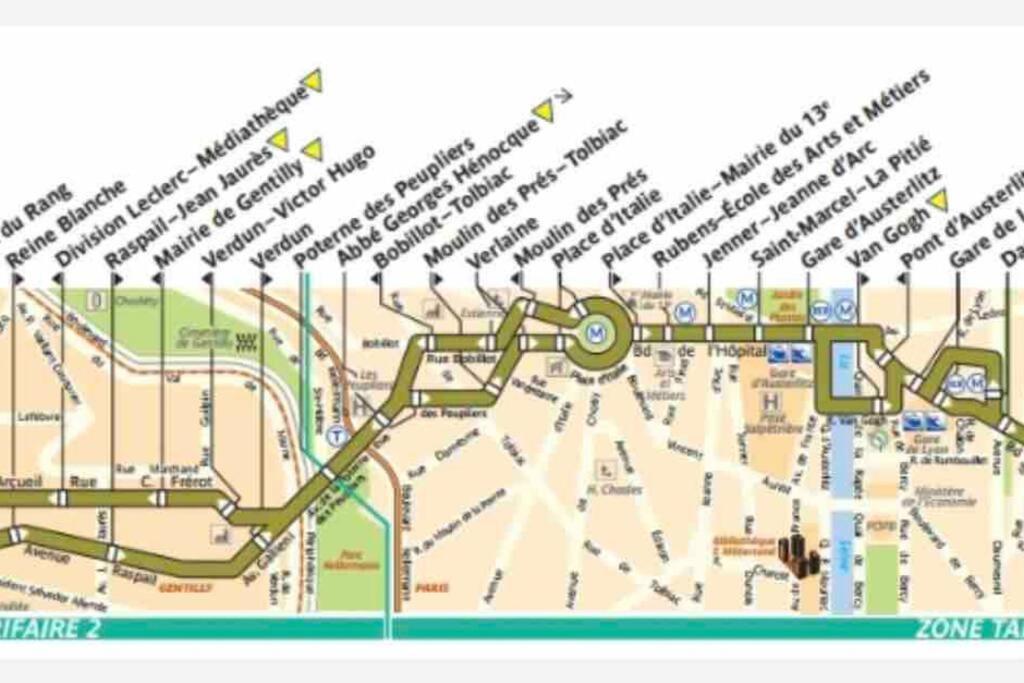 Beau T3 A Arcueil A 3 Min Rer B « Laplace » Zewnętrze zdjęcie